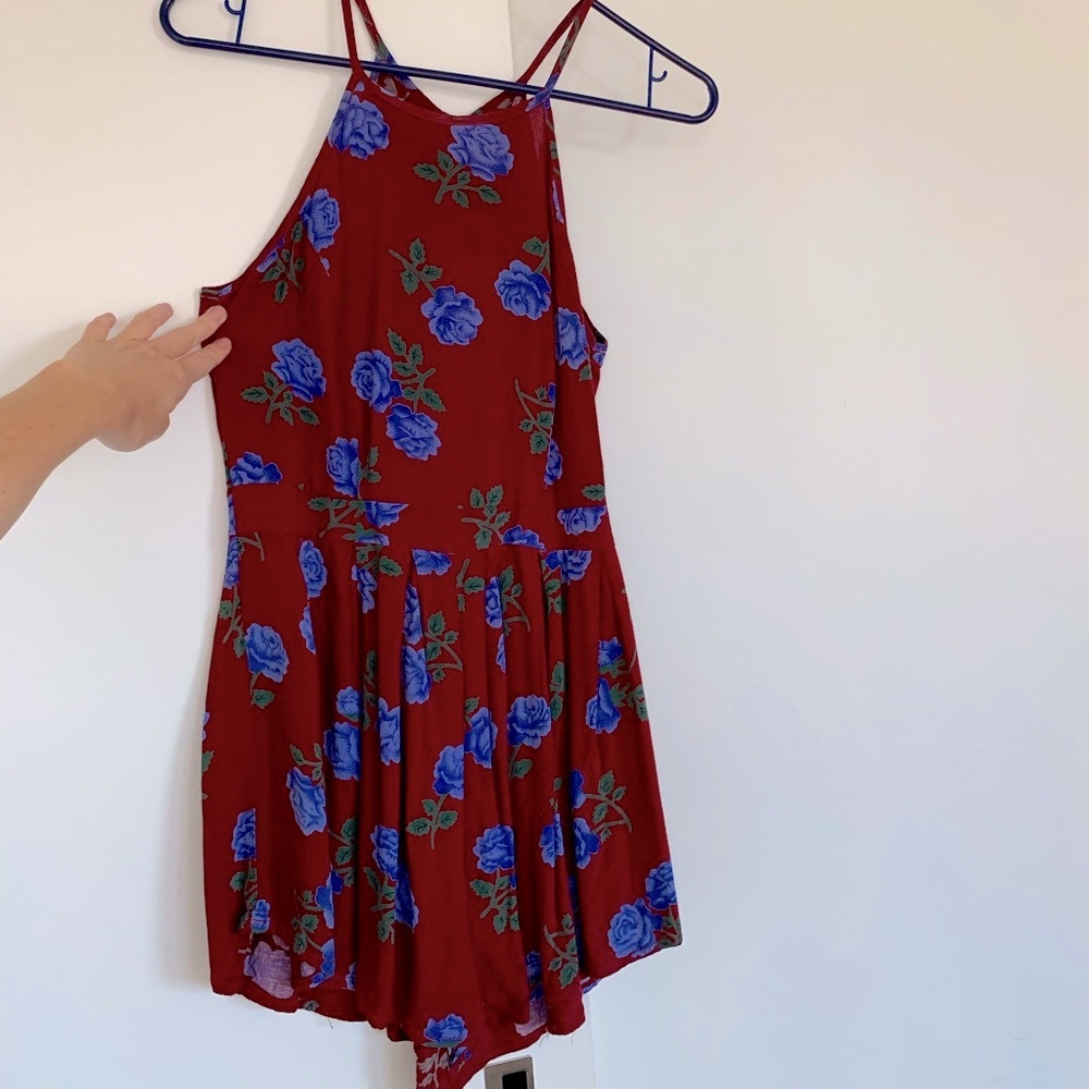 Cami floral romper